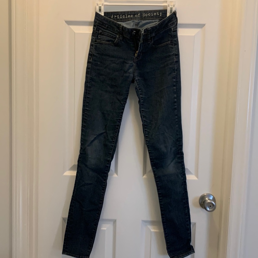 Articles of Society, Nordstrom, Dark Wash Skinny Jeans , size: 24